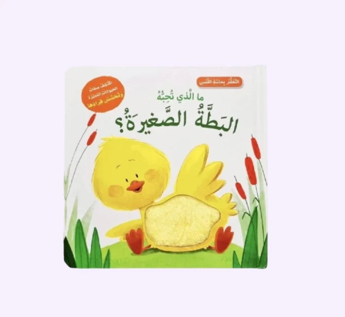 ⁦التعلم بحاسة اللمس - ما الذي تحبه البطة الصغيرة؟⁩ - الصورة ⁦1⁩