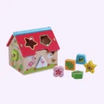 بيت الأشكال - لعبة مطابقة الأشكال الخشبية