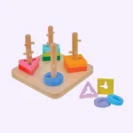 مجموعة ألعاب دوارة من الخشب الصلب