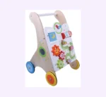 ⁦مشاية أطفال من الخشب مع ألعاب المثيرة⁩ - الصورة ⁦2⁩