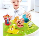 ⁦أحجية موسيقية خشبية! أصوات في المزرعة من Hape⁩ - الصورة ⁦4⁩