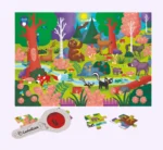 بازل الصورة مع عدسة مكبرة - غابة