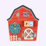 لعبة خشبية قابلة للفتح والإغلاق في القرية من بيت تويز