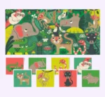 ⁦بازل الغابة للأطفال الصغار  2-5 سنوات⁩ - الصورة ⁦2⁩