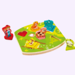 لعبة أحجية خشبية تصدر أصوات مزرعة الحيوانات من Hape