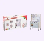 ⁦مطبخ خشبي إلكتروني للأطفال من بيت تويز⁩ - الصورة ⁦3⁩