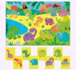 ⁦بازل جزيرة الديناصورات 8+1 من HEADU⁩ - الصورة ⁦2⁩