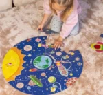 بازل الفضاء يتوهج في الظلام من GOULA