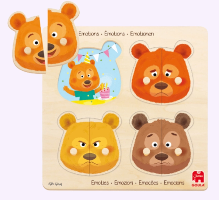 لعبة بازل المشاعر من GOULA بازل المشاعر من GOULA - الصورة 1