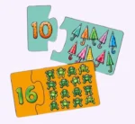 ⁦لعبة مطابقة الأرقام (1-20) من ORCHARD TOYS⁩ - الصورة ⁦3⁩
