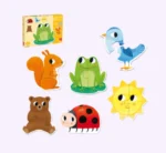 ⁦بازل حيوانات المزرعة قطعتين GOULA⁩ - الصورة ⁦5⁩