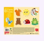 ⁦بازل حيوانات المزرعة قطعتين GOULA⁩ - الصورة ⁦6⁩