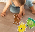 بازل حيوانات المزرعة قطعتين GOULA