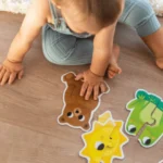 بازل حيوانات المزرعة قطعتين GOULA