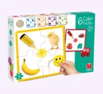 ⁦بازل ألوان من GOULA (على نمط مونتيسوري)⁩ - الصورة ⁦2⁩