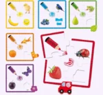 ⁦بازل ألوان من GOULA (على نمط مونتيسوري)⁩ - الصورة ⁦3⁩