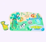 ⁦بازل الحيوانات البرية من Hape⁩ - الصورة ⁦3⁩