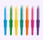 ⁦أقلام التلوين بالنفخ (أيربراش) – 7 ألوان من SES Creative⁩ - الصورة ⁦4⁩