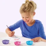 ألوان "جواش" براقة - 6 ألوان (45 مل) من SES Creative