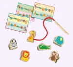 ⁦خطواتي الأولى: شك الحيوانات الخشبية من SES Creative⁩ - الصورة ⁦3⁩